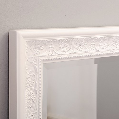Wandspiegel BAROCK Spiegel FIORA 130x50cm weiß-silber LANDHAUS - 6