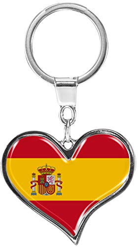 metALUm Llavero de metal / Bandera España / 6611003S