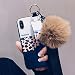 Produktbild GUYISJK Handy Shell Europa Und Amerika Leopard Armband X 7P Hair Ball Lanyard 8 Plus Silikon Xr Mode Frauen Modelle 6 S Street Fashion Card 8 Blauer Bruchsicher Hülse, Xsmax Mosaik Leopard Print