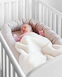 BabyDan Cuddle Babynest (0 bis 6 Monate, Grau) - 3
