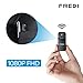 Price comparison product image FREDI Spy Camera, 1080P HD WiFi Hidden Camera Mini Spy Cam, Small Home Security Surveillance Cameras, Night Vision/Motion Detection/Remote View for iPhone/Android Phone/iPad/PC (L16 Update Version
