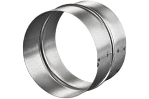 Manguito Unión Vents para Extractor / Tubo flexible PM 125 Zn (125mm)