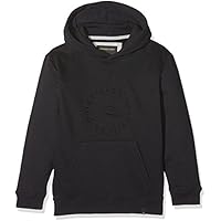 Quiksilver Otlr Kvj0 Sudadera con Capucha, Niños, Negro (Anthracite/Solid), M/12