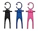 Universal Flexible set of 3 (Black, Blue, Pink) Mobile Cell Phone Holder For Desk, Bike, Bicycle, Car Hanging Holder RS.299.00
