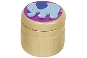 Goki mjölktandlåda elefant trä tandlåda trälåda