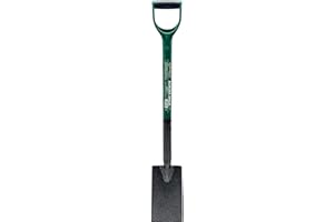 BARGAINS-GALORE Ladies Garden Border Digging Spade - Made From Strong Carbon Steel Lady | For Weeding, Snow Cleaning & Gardening | Long Life - Strong, Long Lasting & Rust Resistant