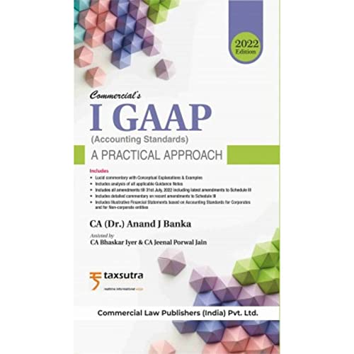 Buy I GAAP (Indian Accounting Standards) A Practical Approach Book