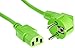 Produktbild ACT Schuko - C13-0.6m 0.6m C13-Koppler Grün Stromkabel (AK5136)