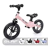 SEGURIDAD Y EQUILIBRIO: La bicicleta sin pedales para bebés se equipa de empuñaduras suaves y antideslizantes y un asiento cómodo.Debido a las ruedas totalmente cerradas sin pedales,puede evitar sujetar los pies del bebé.