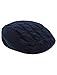 M&Co Baby Boy Cute And Cosy Winter Cable Knit Flat Cap Navy M (Baby)