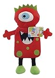 Kids 3D Cute Novelty 1L Hot Water Bottle: Red Monster