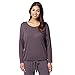 J By Jasper Conran Womens Designer Chocolate Long Sleeved Pyjama Top 10