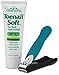 Miracle of Aloe, Toenail Soft 60% UltraAloe Temporary Nail Softening Cream, 28.34g with Clipper