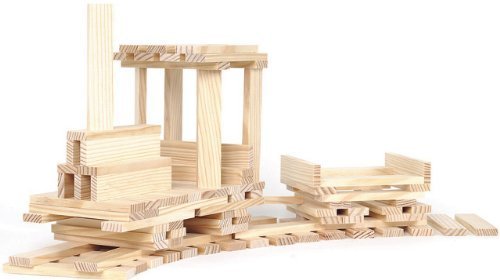 KAPLA C100 KAPLA Juego de construcción, 100 piezas de madera