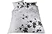 Blossom Black and White Bedding Set - Double.