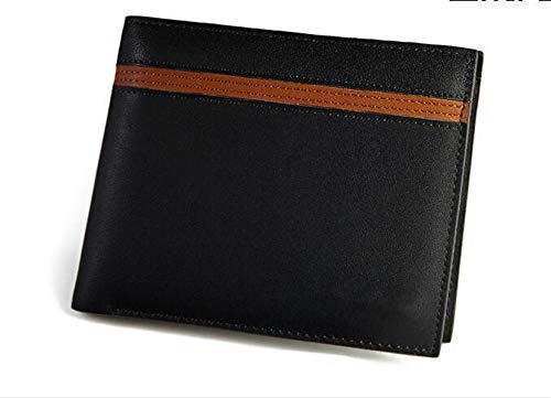 Preisvergleich Produktbild LJYkatins Kurze Leder-Multifunktions-Business-Mode für Herren Geldbörse