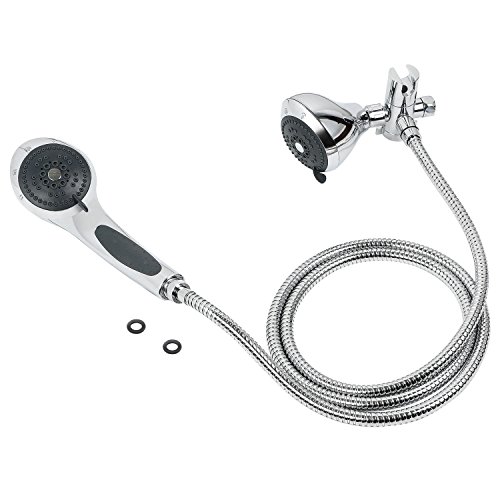 Lifewit Duschkopf mit 2m Schlauch Handbrause Duschbrause 25 Strahlarten Multifunktional Regenbrause Chrom - 6