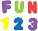 36 Bath Foam Letters and Numbers (Letters A-Z; Numbers 0-9)