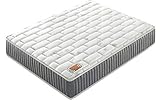 sensoreve - Matelas Galice Hybrid 180x200cm - Double Technologie : Ressorts ensachés + 2cm Mémoire de Forme - 25cm d'épaisseur - Confort Haut de Gamme sur Mesure