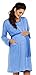 Zeta Ville Women's Nursing Nightdress Robe Labour Hospital Gown MIX & MATCH 552c (Robe - Blue, UK 14/16)