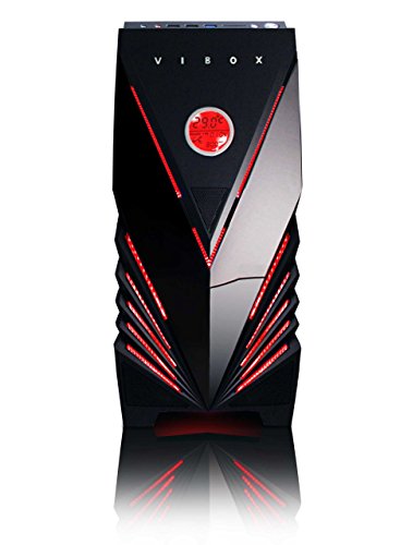 Vibox VBX-PC-1097 Sharp Shooter Paket 7 54,6 cm (21,5 Zoll) Gaming Desktop-PC (AMD Phenom Quad Core FX-4300, 16GB RAM, 1TB HDD, NVIDIA Geforce GTX 750, Win 10 Home) rot - 5