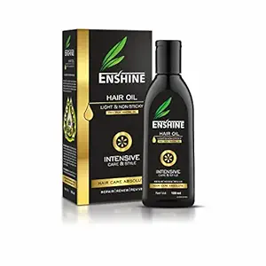 Enshine Hair Oil for Hair Growth & Hair Fall Control (Combo Pack of 2 - 100ml Each)-with Rich Blend of 21 Herbal Oils || Light & Non-Sticky | Hair Oil for Men & Women| Helps for Hair loss & Regrowth