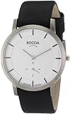 Boccia Herren-Armbanduhr Leder 3540-03
