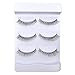 Produktbild CICIYONER 3 Paare 8mm Schwarz Daily Professional Makeup Falsche Wimpern Pfropfen (B #)