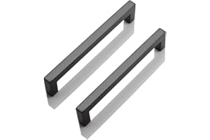 Probrico 160mm Lochabstand Schubladengriffe Schwarz, 15 Stücke