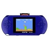❤[2,7 Zoll Farb-Digital-TFT-Bildschirm]: Der verbesserte hintere Lichtbildschirm sorgt dafür, dass die Spieler die Handspielkonsole überall abspielen können.