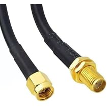 GTIWUNG Cavo Prolunga Antenna RG58 Extension Cable RP SMA 5m, RP-SMA Connettore Antenna, 5M Câble Coaxial Mâle à Femelle, Wifi Cavo di Prolunga GTIWUNG Cavo Prolunga Antenna RG58 Extension Cable RP SMA 5m, RP-SMA Connettore Antenna, 5M Câble Coaxial Mâle à Femelle, Wifi Cavo di Prolunga