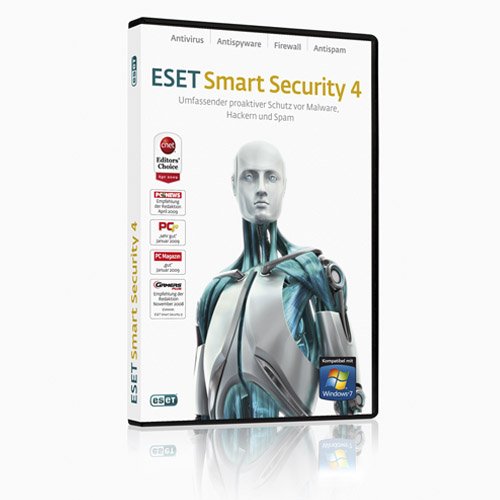 Preisvergleich Produktbild ESET Smart Security Home Edition 1 PC DVD Box