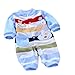 Stripe Baby Long Sleeves Bodysuit Baby Clothes Cotton Coveralls Climbing Clothes (59cm(3-6months))