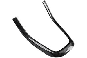 KIKAPA Console Centrale in Fibra di Carbonio U-Type Cover per Golf 6 MK6 2008-2012 Accessori