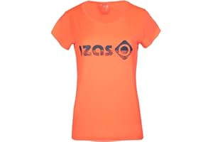 Izas- Camiseta Técnica para Mujer con Tecnología Dry Fit - Camiseta Deportiva de Manga Corta con Hydrospeed Que Expulsa el Sudor a la Superficie y Mantiene Seca la Piel - Aria II