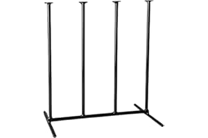 GARDEN PRIDE Wellington Boot Stand for 2 Pairs – UK Made, Solid Steel, Weatherproof Welly Rack, Indoor & Outdoor Boot Holder, Utility room & Garden Storage Organizer