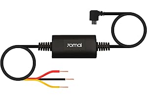 70mai Hardwire Kit UP02 for 70maiDash Cam Pro Plus+ A500S&M300, 10ft Micro USB, 12V-30V to 5V/2.4A, Low Voltage Protection, 24 Hour Parking Surveillance