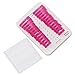 Sanwood 26x Nail Polish Edge Anti-Flooding Plastic Template Clip + 1 Pc Sticker Tool Set