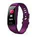 Produktbild Smartwatch,Fitness Tracker Sport Uhr Smart Watch,mit IP67 Wasserdicht Herzfrequenz Blutdruckmessung Blutsauerstoff Monitor Schrittzähler,für Kinder Damen Herren (Purple)