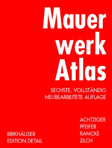 Pdf Mauerwerk Atlas Konstruktionsatlanten Download - 