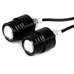 AllExtreme Car DRL LED Daytime Running Light Fog Lamp Round Blue 12V