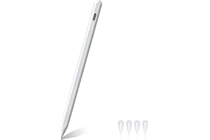 VARKDA Stylus Pen Stift kompatibel mit Apple Pencil (2018-2024), Eingabestifte, mit iPad/iPad Pro/iPad Mini/iPad Air, Palm Rejection, Magnetisch, Sensibel