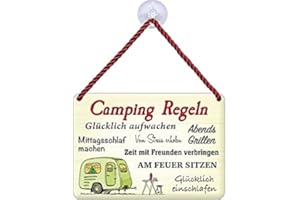 BLECHWAREN FABRIK BRAUNSCHWEIG GMBH Blechwaren Fabrik Braunschweig Kulthänger Camping Regeln Camper KH081