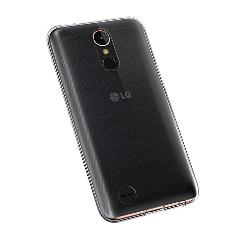 LG K10 2017 Hülle Case, Elekin LG K10 2017 Plus Case silikon Hülle Crystal Clear Premium Durchsichtig Handyhülle Backcover Durchsichtig hülle Transparent Case Schutzhüllen TPU Case für LG K10 2017 - 7