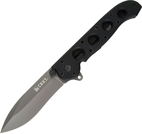 M21 Carson Folder, Black G10 Handle, Plain