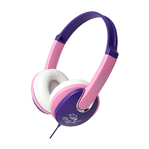 Groov-e GV591/VP - Auriculares de diadema abiertos, morado y rosa