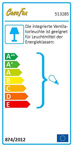 CasaFan Deckengerät Deckenventilator Aviatos 132 - 2