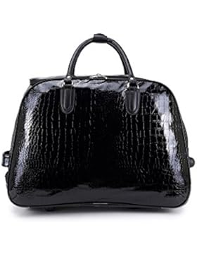 LeahWard® Große Größe Reisetasche Gepäck Reisetasche mit Rad Kabine Hand Taschengage Gym UrlaubWagen Koffer