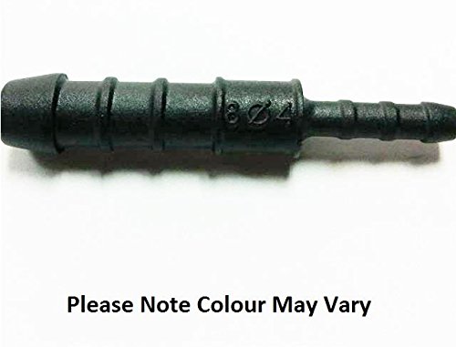 Preisvergleich Produktbild 8mm-4mm Plastic Hose Pipe Tube Connector Reducer Joiner Connect Silicon Pvc