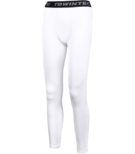 Pantalon De Compression Basketball Enfants Avec Genouillères - 3/4 Length - Protection Choc EVA - Taille S/M/L
